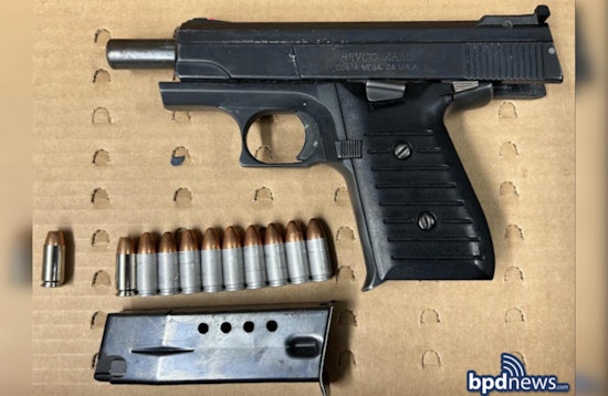 Boston Police Arrest Dorchester Man for Unlawful Firearm Possession During Traffic Stop