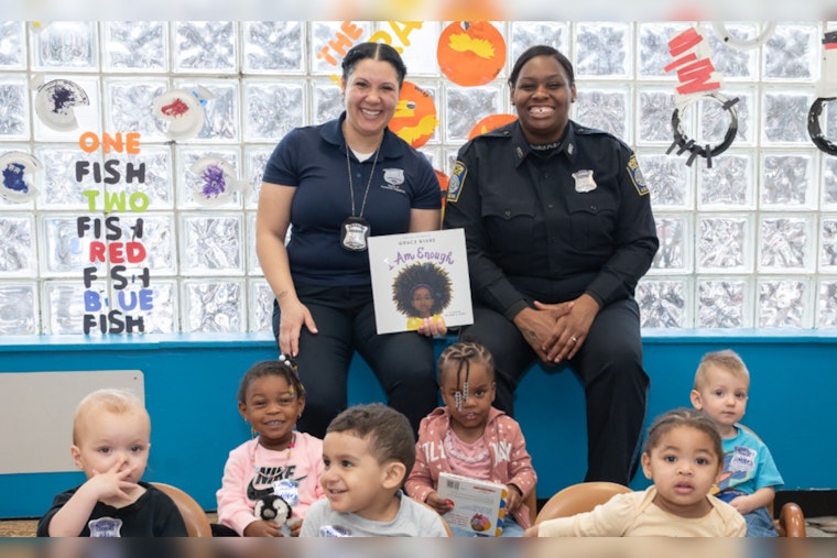 Boston Police Build Community Bonds by Reading to Kids at Roxbury YMCA for Read Across America