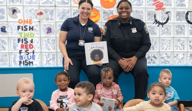 Boston Police Build Community Bonds by Reading to Kids at Roxbury YMCA for Read Across America