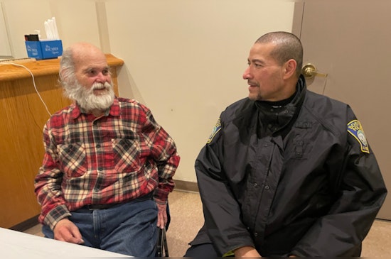 Boston Police Build Community Bonds with Fitness and Coffee at West Roxbury Senior Center