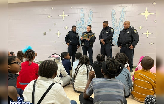 Boston Police Inspire Kids at Mildred Ave School with Costume-Themed Reading Day