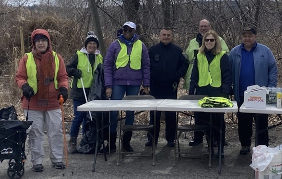 Boston Police Join Forces with Keep Hyde Park Beautiful for Fowl Meadow Clean-Up Day