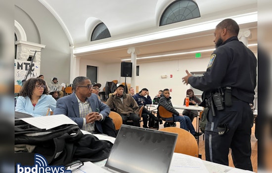 Boston Police Mentor High School Seniors with Mock Interviews at Mattapan Teen Center