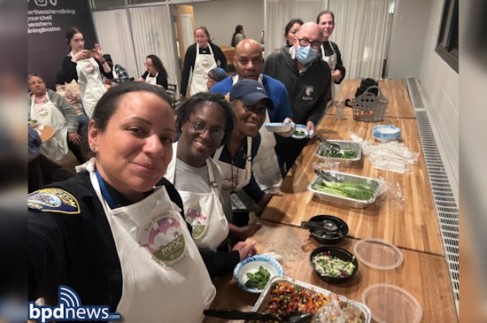 Boston Police Officers Trade Handcuffs for Aprons to Foster Bonds at Roxbury Cooking Classes