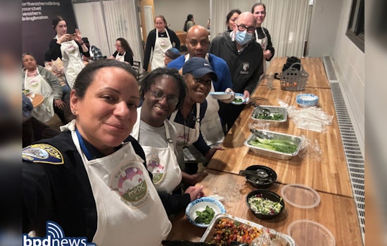 Boston Police Officers Trade Handcuffs for Aprons to Foster Bonds at Roxbury Cooking Classes