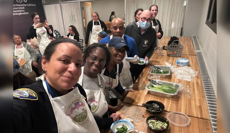 Boston Police Officers Trade Handcuffs for Aprons to Foster Bonds at Roxbury Cooking Classes