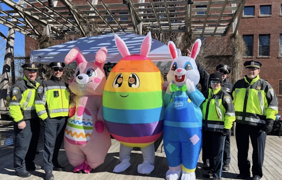 Boston Police Swap Badges for Baskets, Brightening Easter in Brighton with Festive Egg Hunt