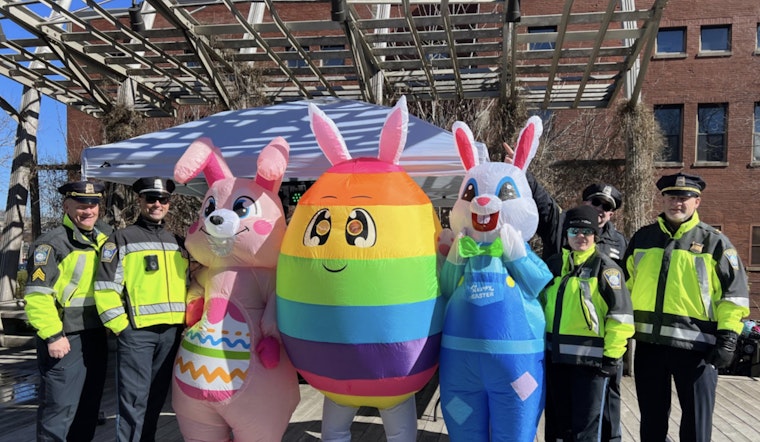 Boston Police Swap Badges for Baskets, Brightening Easter in Brighton with Festive Egg Hunt