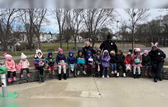 Boston Police Transform Iacono Playground into Easter Delight for Hyde Park Community