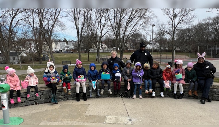 Boston Police Transform Iacono Playground into Easter Delight for Hyde Park Community