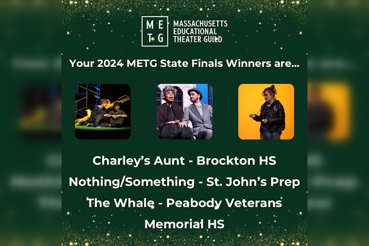 Brockton High School Drama Club Earns Top Honors at Massachusetts Theatre Festival