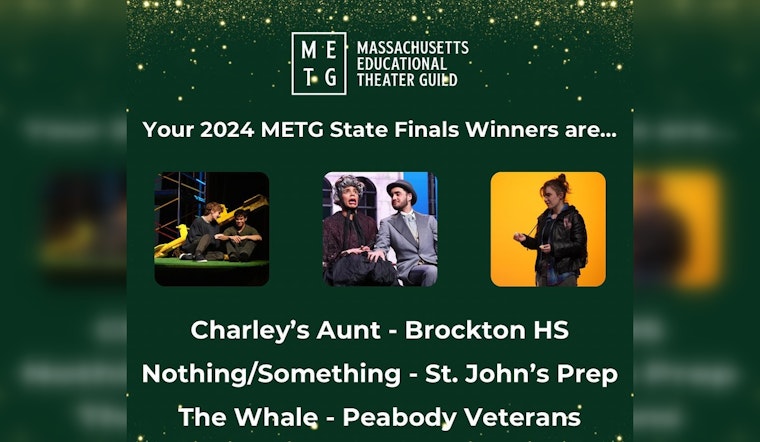 Brockton High School Drama Club Earns Top Honors at Massachusetts Theatre Festival