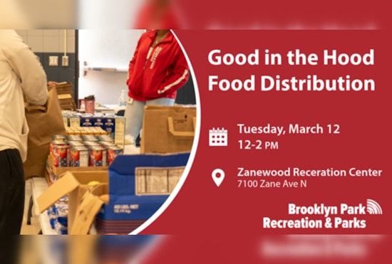Brooklyn Park's March Madness Food Giveaways, Farmers Market Vendors Wanted, and Women's History Month Events