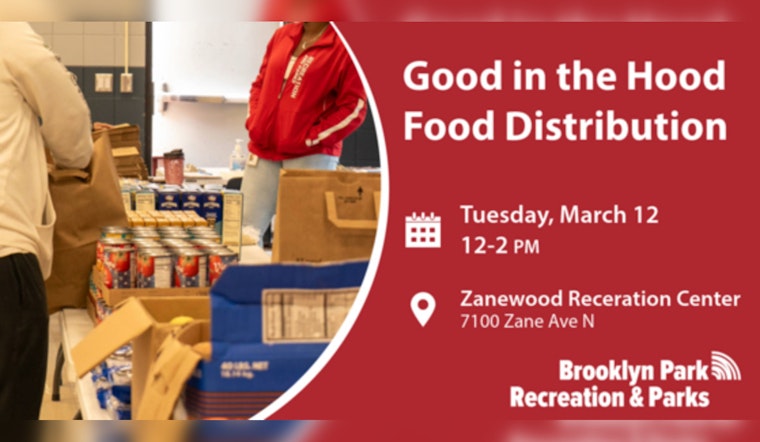 Brooklyn Park's March Madness Food Giveaways, Farmers Market Vendors Wanted, and Women's History Month Events