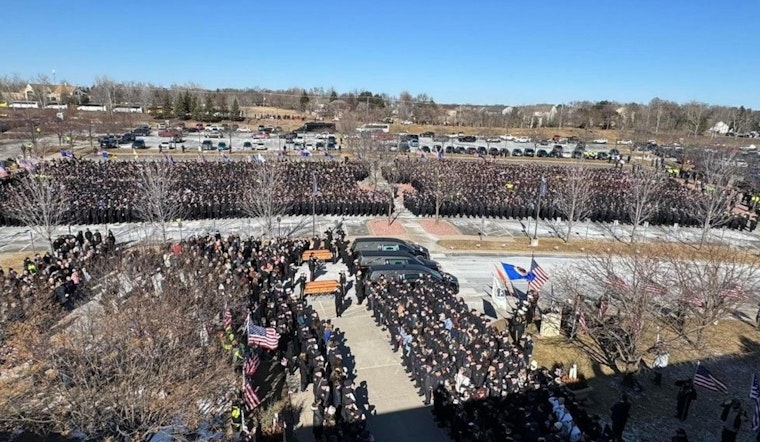 Brotherhood in Blue: Maple Grove Police and Fire Units Honor Burnsville's Fallen Heroes