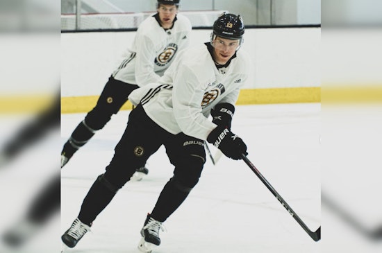 Bruins Clinch Top NHL Spot Over Panthers With Coyle's Double in Thriller Against Flyers