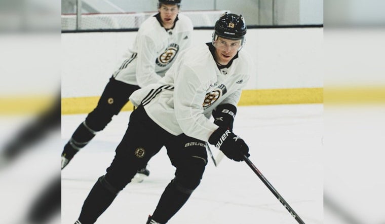 Bruins Clinch Top NHL Spot Over Panthers With Coyle's Double in Thriller Against Flyers
