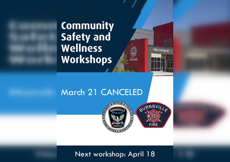 Burnsville Cancels Community Safety Workshop to Mourn Fallen First Responders
