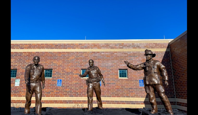 Burnsville Honors Public Safety Personnel with "Homage" Bronze Sculptures at City Hall