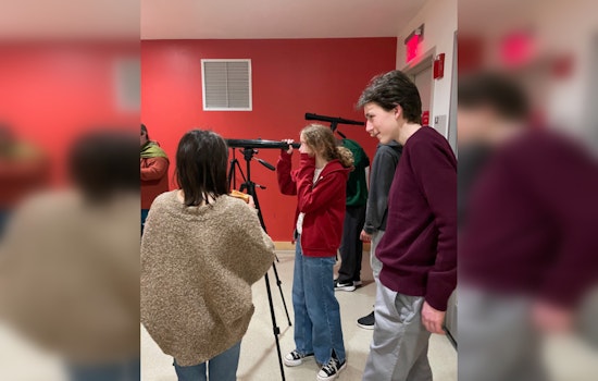 Cambridge Community Gathers for Educational Astronomy Night at Public Library Despite Cloudy Skies