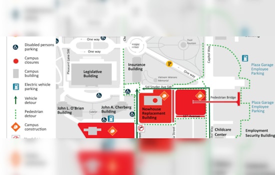 Capitol Area Alert: 15th Avenue Southwest Closure for Month-Long Road Upgrades Starting April 1st