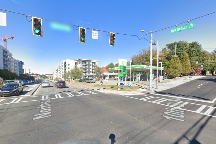 Car Crash Disrupts Power and Traffic in Midtown Atlanta with Road Closures and Outages