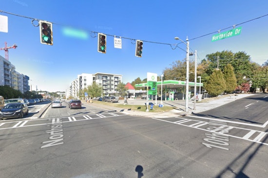 Car Crash Disrupts Power and Traffic in Midtown Atlanta with Road Closures and Outages