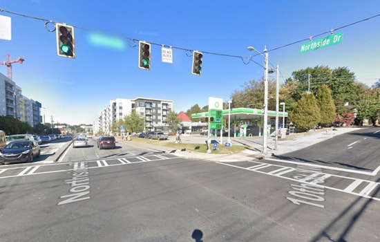 Car Crash Disrupts Power and Traffic in Midtown Atlanta with Road Closures and Outages