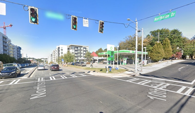 Car Crash Disrupts Power and Traffic in Midtown Atlanta with Road Closures and Outages
