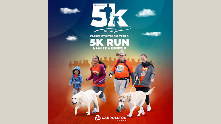 Carrollton Hosts Inaugural 'Tails & Trails' 5K to Benefit Local Animal Services & Adoption Center