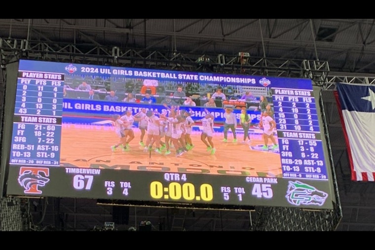 Cedar Park Out, Frisco Liberty Advances in Texas High School Girls' Basketball Semis