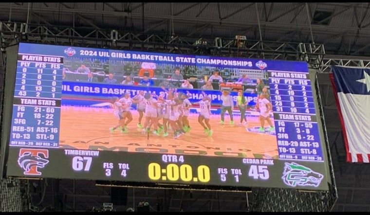 Cedar Park Out, Frisco Liberty Advances in Texas High School Girls' Basketball Semis