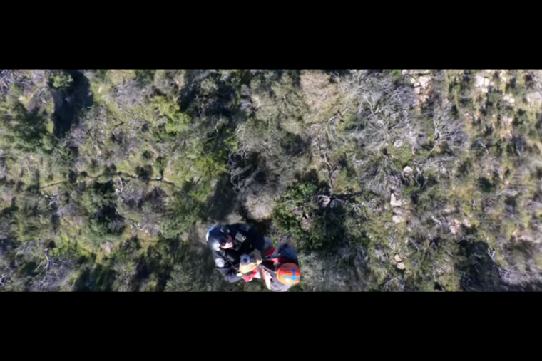 VIDEO: CHP Air Operations Heroically Rescues Injured Hiker at Napa County's Skyline Park