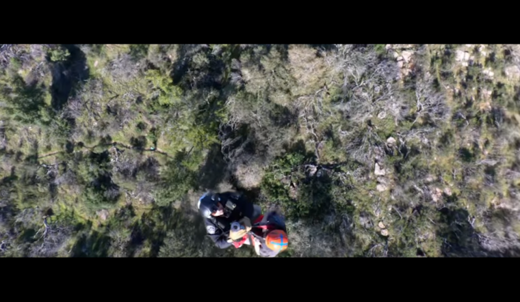 VIDEO: CHP Air Operations Heroically Rescues Injured Hiker at Napa County's Skyline Park