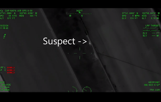 VIDEO: CHP Helicopter H-30 Assists in Arrest of Two Suspects in Dublin and Alameda County Chases