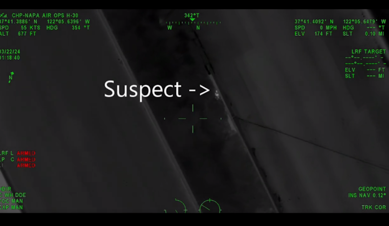 VIDEO: CHP Helicopter H-30 Assists in Arrest of Two Suspects in Dublin and Alameda County Chases