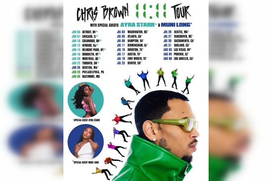 Chris Brown to Perform at Philadelphia's Wells Fargo Center Amidst a Career of Triumphs and Trials