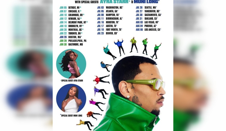 Chris Brown to Perform at Philadelphia's Wells Fargo Center Amidst a Career of Triumphs and Trials