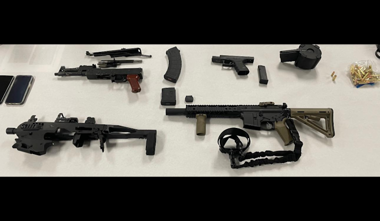 Chula Vista Startled by Midnight Gunfire, Two Arrested Facing Weapons and Drugs Charges