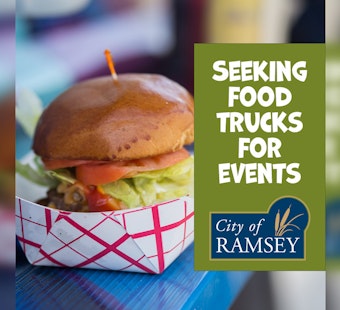 City of Ramsey Seeks Food Truck Vendors for Upcoming Community Events Series