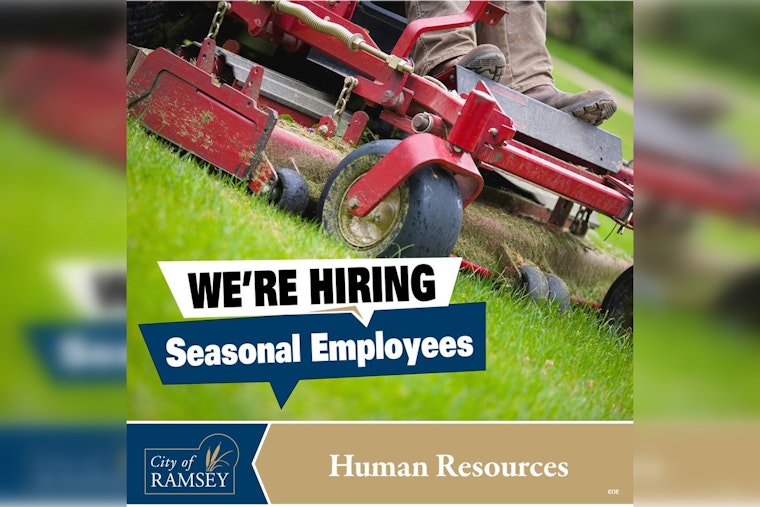 City of Ramsey Seeks New Hires for Maintenance Roles with Competitive Pay