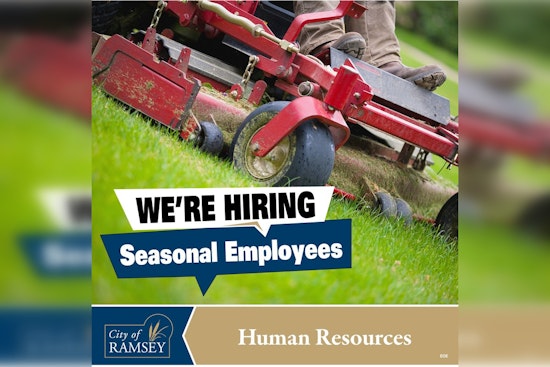 City of Ramsey Seeks New Hires for Maintenance Roles with Competitive Pay