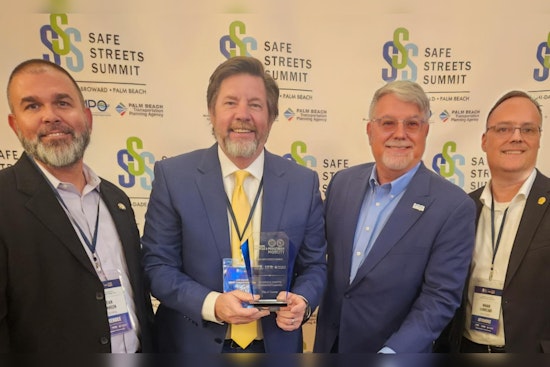 City of Sunrise Wins Complete Streets Community Award at Miami's Safe Streets Summit