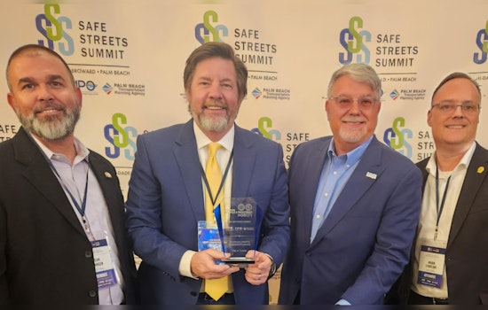 City of Sunrise Wins Complete Streets Community Award at Miami's Safe Streets Summit