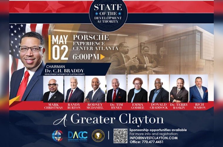 Clayton County Development Authority Announces First State Address at The Porsche Experience Center in Atlanta