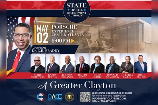 Clayton County Development Authority Announces First State Address at The Porsche Experience Center in Atlanta