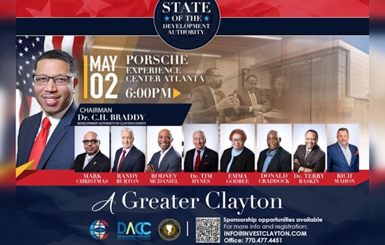 Clayton County Development Authority Announces First State Address at The Porsche Experience Center in Atlanta