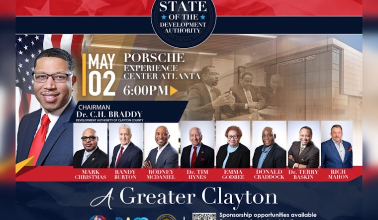 Clayton County Development Authority Announces First State Address at The Porsche Experience Center in Atlanta