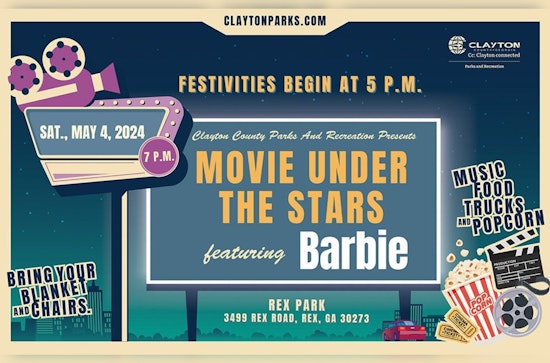 Clayton County Hosts Free 'Movie Under the Stars' Event Featuring 'The Barbie Movie'