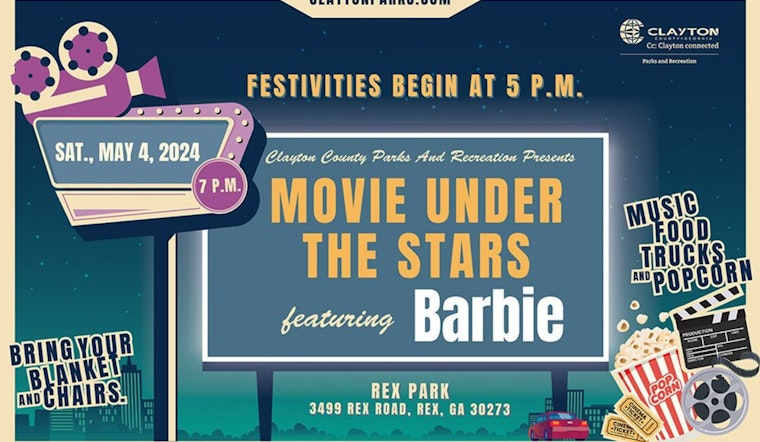 Clayton County Hosts Free 'Movie Under the Stars' Event Featuring 'The Barbie Movie'